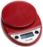 Escali Red Digital Kitchen Scale